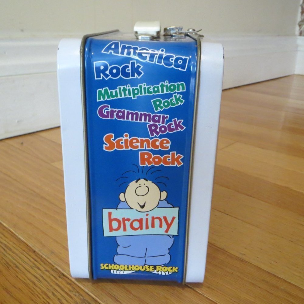 Vintage Schoolhouse Rock Metal Lunch Box 1999 *Good Condition- Hard To Find* - Picture 4 of 8